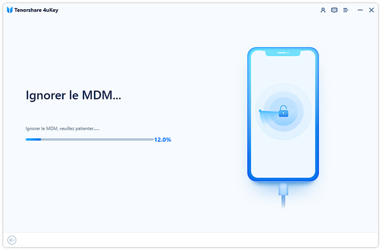 supprimer le mdm de l'iphone avec 4ukey