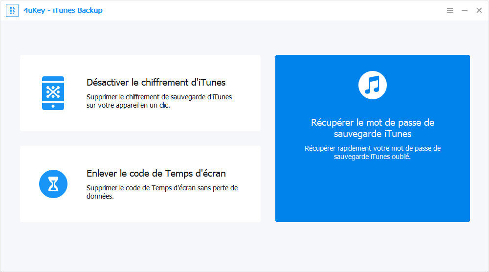 4ukey iTunes Backup guide