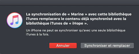 bibliotheque itunes